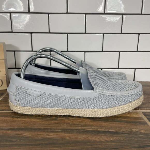 Cole Haan Nantucket Espadrille Womens Size 9.5 Shoes Gray Slip On Loafer Flat - Picture 3 of 12